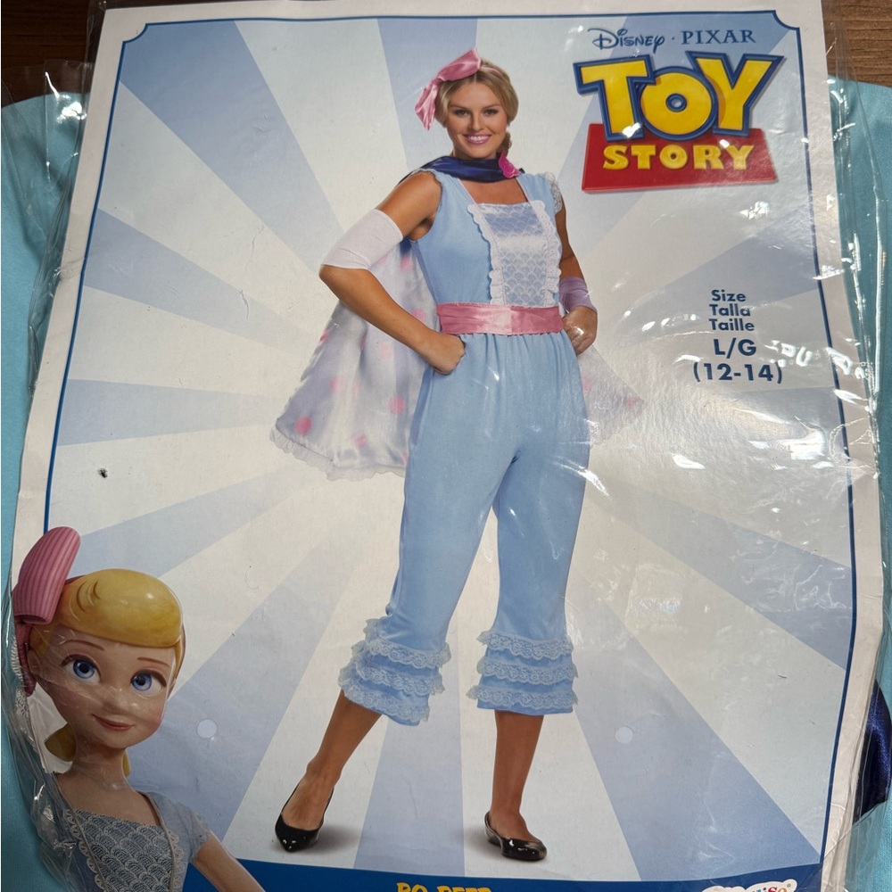 Toy Story Bo Peep Costume Size Large (12-14)